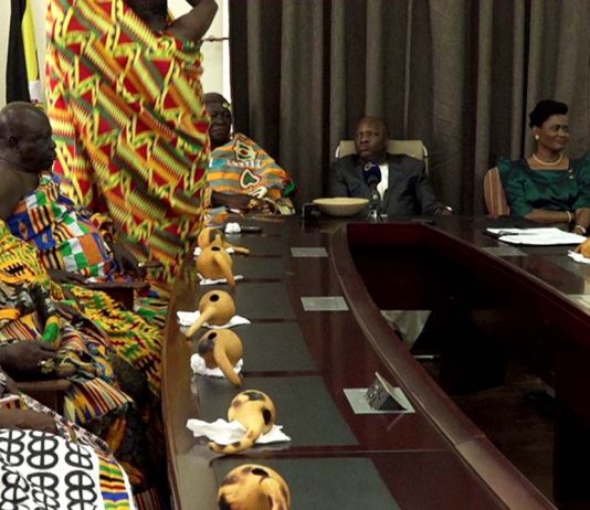 Asantehene the King of Ghana arrives in Uganda for Kabaka of Buganda’s 25th Anniversary