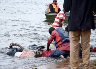 Uganda Boat Accident on Lake Victoria, Uganda Police confirms about 31 People dead Uganda boat cruise accident