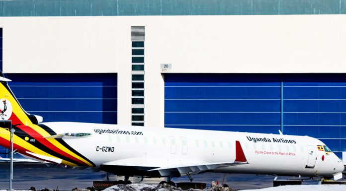 The first aircraft for the revived Uganda Airlines arrives in the first week of April, 2019 The first aircraft for the revived Uganda Airlines arrives in the first week of April, 2019