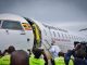 First Uganda CRJ900 Aircraft Arrives at Entebbe First Uganda CRJ900 Aircraft Arrives at Entebbe