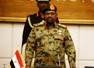Sudan coup leader Awad Ibn Auf steps down, hands over power to Abdel Fattah to head the transitional council Sudan coup leader Ibn Auf steps down, hands over power to Abdel Fattah to head the transitional council