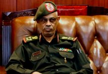 Sudan’s Defence Minister and former Vice President Awad Ibn Auf says Bashir is under arrest. Announces two year transitional government and that he will head up the High Council of Armed Forces.