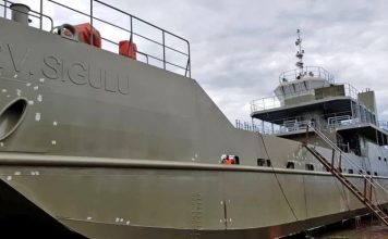 MV Sigulu FerryConstruction in progress to connect Namayingo mainland - Lolwe and Sigulu islands
