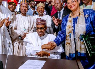 Nigeria signs African continental free trade area agreement to enhance Intra-Africa trade and create the world’s largest trading bloc Nigeria signs African continental free trade area agreement to enhance Intra-Africa trade and create the world’s largest trading bloc