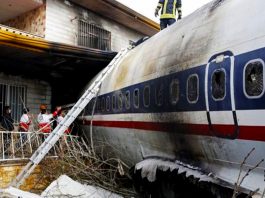 Pakistan army plane crashes into residential area killing 18